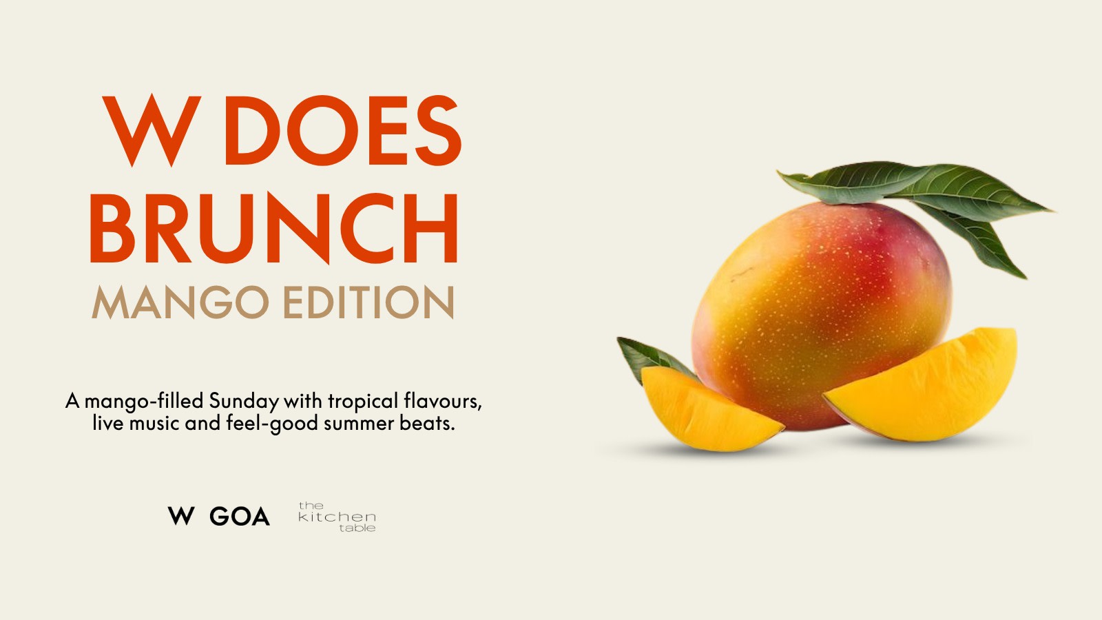 W Does Brunch - Mango Edition - featured event